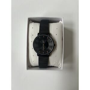 Shengke Ladies Analog Watch Black Band